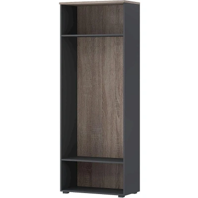 Корпус гардероба Комус Мебель К-Loft 241H010 786х420х2106 сонома темн/граф