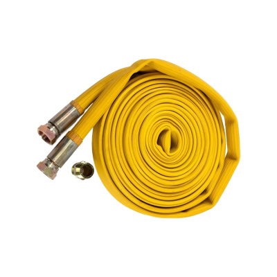 Шланг пневматический TD-tools X-LITE желтый, 1.1/4 (32мм), длина 20м, 30бар, резьбовое соединение