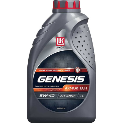 Моторное масло Лукойл GENESIS ARMORTECH 5W-40, 1 л