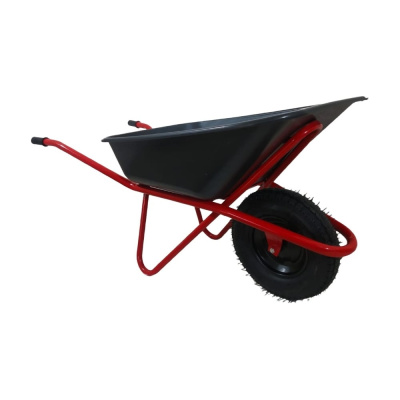 Строительная тачка LWI Премиум полимерное корыто, 120 л, 230 кг
