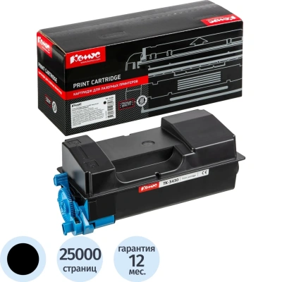 Тонер-картридж Комус TK-3430 чер. для Kyocera PA5500x/MA5500ifx