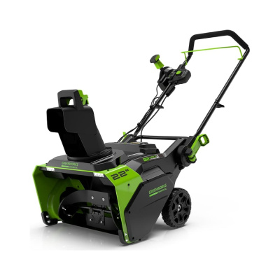 Комплект: Снегоуборщик аккумуляторный Greenworks GD82STK5, 82V, 56 см, бесщеточный, c 1хАКБ 5Ач и ЗУ