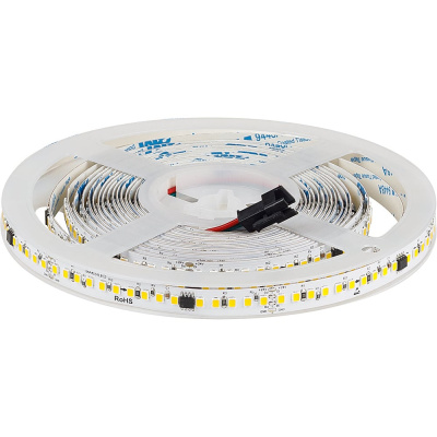 Светодиодная лента MAKSILED 5 м, 24 В, 18 Вт/м, 180 д/м, ip20, 1920 лм/м, 3000k, 10 мм