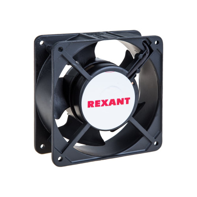 Осевой вентилятор для охлаждения REXANT RХ 120х120х38 мм 220 В клеммы