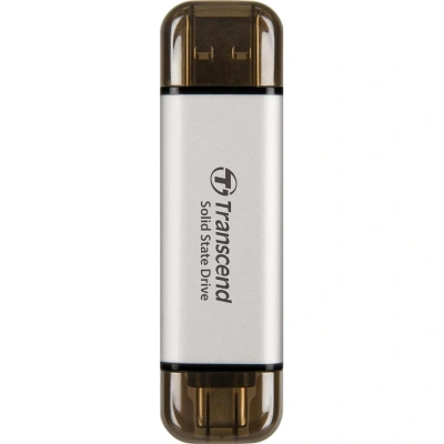 Портативный SSD накопитель Transcend 512Gb, USB 10Gbps Серебр TS512GESD310S