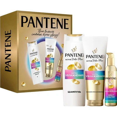 Подарочный набор PANTENEProVШамп250мл+Бал-опол180мл+Крем д/укл135мл Зар увл