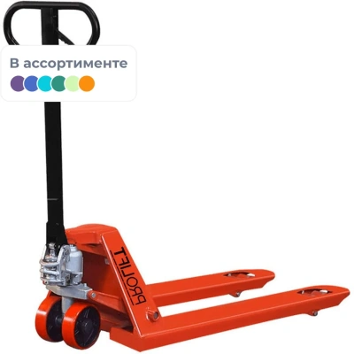 Гидравлическая тележка PROLIFT JC 20 грузоподъемность 2000 кг, колеса полиуретан 180 мм, вилы 1150x550 мм JC 20