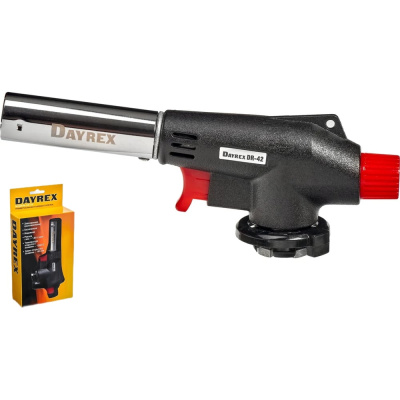 Газовая горелка DAYREX DR-42: универсальный и мощный инструментОсновные преимущества:Чистое горение: Отсутствие нагара