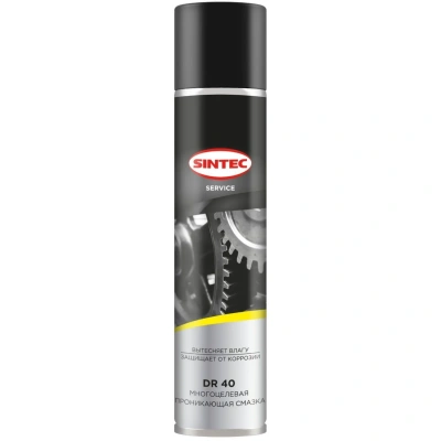 Смазка многоцелевая проникающая Sintec DR 40 400мл аэрозоль (100568)