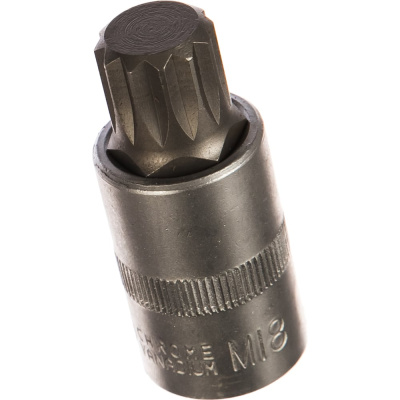 Головка со вставкой SPLINE M18 1/2", L=55 мм АвтоDело