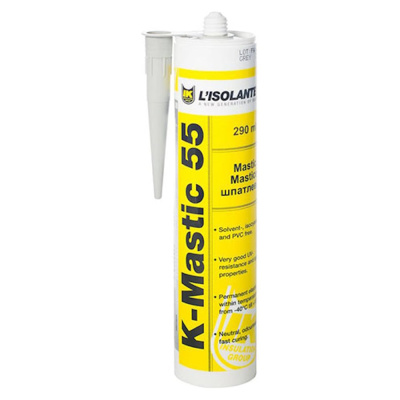Клей герметик K-FLEX K-MASTIC 55, черный, 290 мл