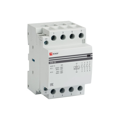 Модульный контактор EKF km-3-32-40