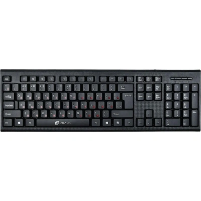 Клавиатура Oklick 120M USB черная