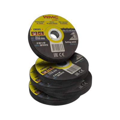 Абразивный круг отрезной WMC TOOLS WMC-CW505/50шт к-т/(56736)