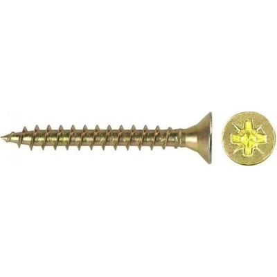 Универсальный потайной саморез ЦКИ 3.5x20 ЦЖ, Pz2, 250 шт