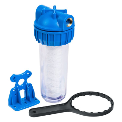 Колба Unipump 10 CFC-10K резьба 1, с картриджем SC-10W 5мкм