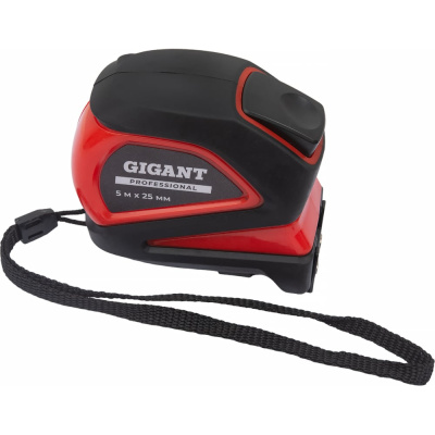Рулетка Gigant Professional с автостопом 5м 25мм