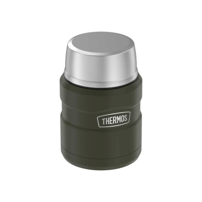 Термос для еды с ложкой THERMOS SK3000 MAG 0.47 л, хаки