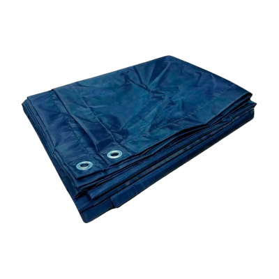 Тент (полог) ЯрПолог оксфорд 600PU 3x4м, с люверсами, цвет синий oxf 3x4_krepl