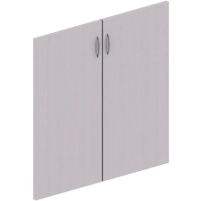 Дверь ED Форум/Статус низкая ЛДСП Фр-8.0 дуб молочный (2шт. в уп.)