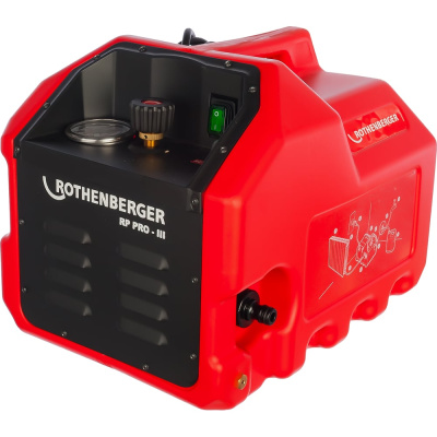 Электрический насос для опрессовки трубопроводных систем Rothenberger RP PRO III