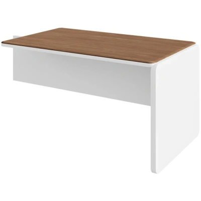 Брифинг Linkor 147B003 1611х800х753 орех линкольн/белый