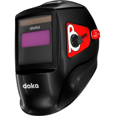 Защитный лицевой щиток сварщика Хамелеон 93x43 мм, DIN 4/9-13, 1/1/1/2, Beta doka ADF5