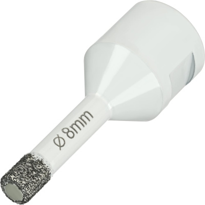 Коронка алмазная по керамограниту 8 мм, M14 на УШМ Diamond Industrial