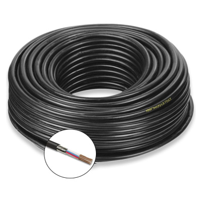 Кабель контрольный БУРЕВЕСТНИК кввгэнг(a)-ls 10x1 мм2, 30м