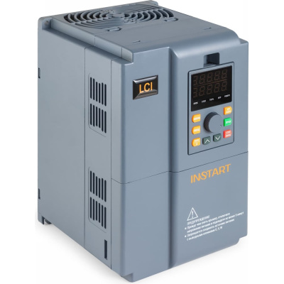 Преобразователь частоты INSTART LCI-G1.5/P2.2-4B 1.5/2.2кВт, 3.7А, 3Ф, 342-440В, IP20