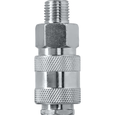 Переходник KRAFTOOL 1/4"M - рапид муфта