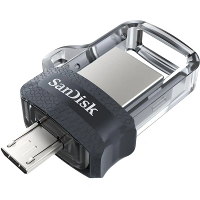 Флеш-память SanDisk Ultra Dual Drive, 64Gb, USB 3.0, micUSB, SDDD3-064G-G46