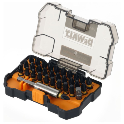 Набор бит DEWALT McLaren Limited Edition DT70901T, PH/PZ/Torx, 25 мм, 32 шт, в кейсе