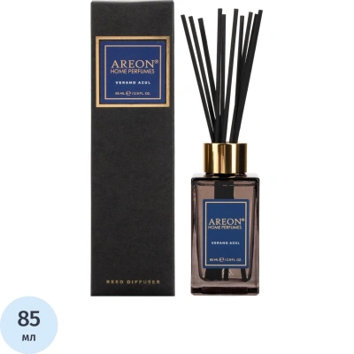 Аромадиффузор AREON STICKS PREMIUM 85 ml. Верано Азул