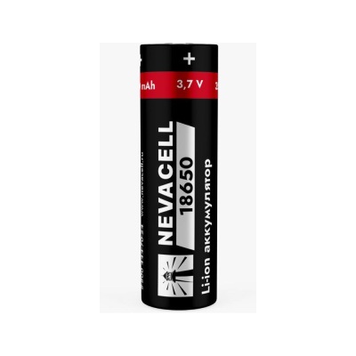 Аккумулятор NevaCell 18650, c защитой, 2600 мАч, box2