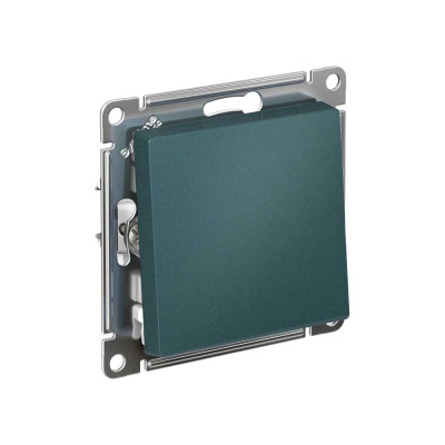 1-клавишный выключатель Systeme Electric AtlasDesign Изумруд сх.1, 10АХ, механизм SE