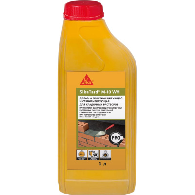 Комплексный пластификатор для кладочных растворов SIKA Tard M-10 WH