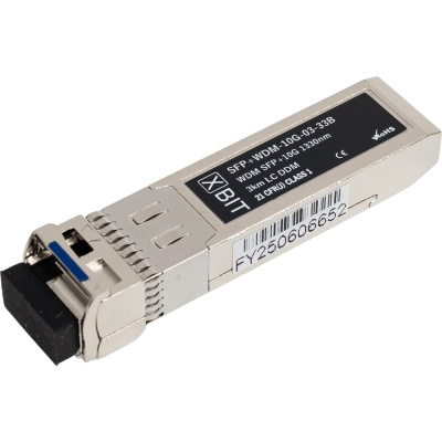 Комплект модулей SFP+ XBIT 10G WDM 1330нм/1270нм LC 3км 2 шт