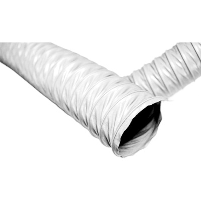 Воздуховод полиэфирный, белый PVC-F-300-80/5 80 мм, 5 м TEX