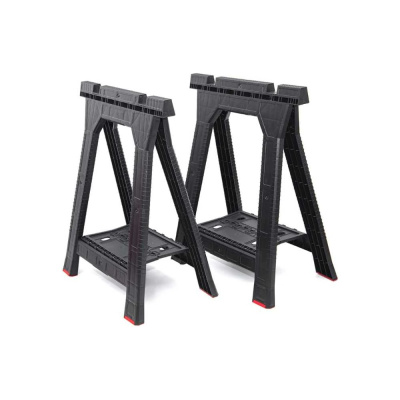 Строительные козлы QBRICK SYSTEM Sawhorse — это надежное и многофункциональное решение для профессиональных строителей