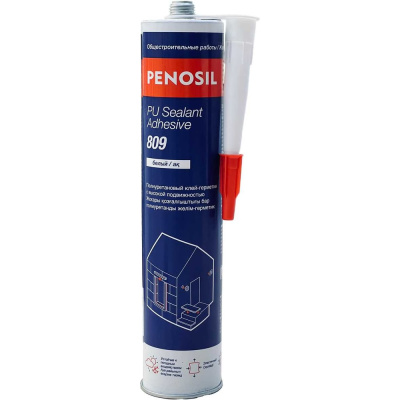 Клей-герметик полиуретановый PENOSIL PU Sealant Adhesive 809 280 мл белый