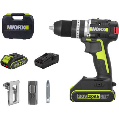 Аккумуляторная ударная дрель-шуруповерт WORX Professional WU369X