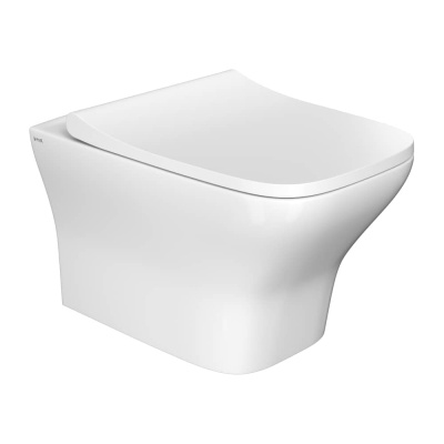 Подвесной безободковый унитаз VITRA Zentrum Square