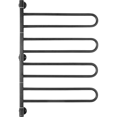 Полотенцесушитель ENERGY U chrome G4 RAL 9005 чёрный матовый + ECO 2 Чёрный УТ-УТ-01222