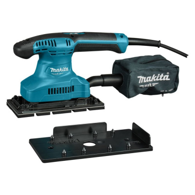 Машина шлифовальная вибрационная Makita 190Вт, 93х228мм, 24000 б/мин, ампл 12000мин-1