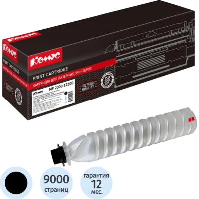 Картридж лазерный Комус 1230D чер. для Ricoh2015/2016/2018/2018D
