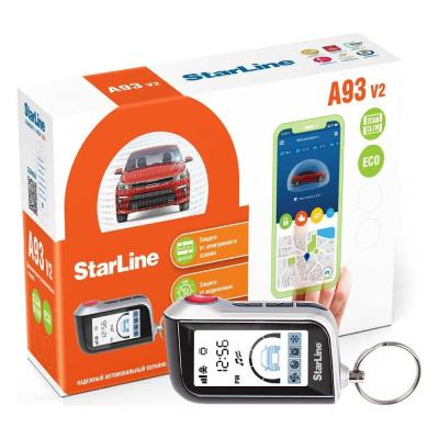 Охранно-телематичекий комплекс StarLine А93 v2 2CAN+2LIN ECO