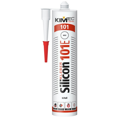 Силиконовый герметик KIM TEC белый 101Е 280мл