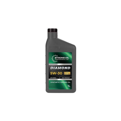 Масло STRONG OIL DIAMOND ENGINE 5W-30 SP синтетика, канистра 1 л, API SP/SM, ILSAC GF-6A/GF-5