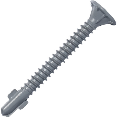 Самосверлящий винт HARDWEX ТМ HWX2-GE-P9-4.2x41 мм., Phillips №2, GREY E-COAT (500 шт.)